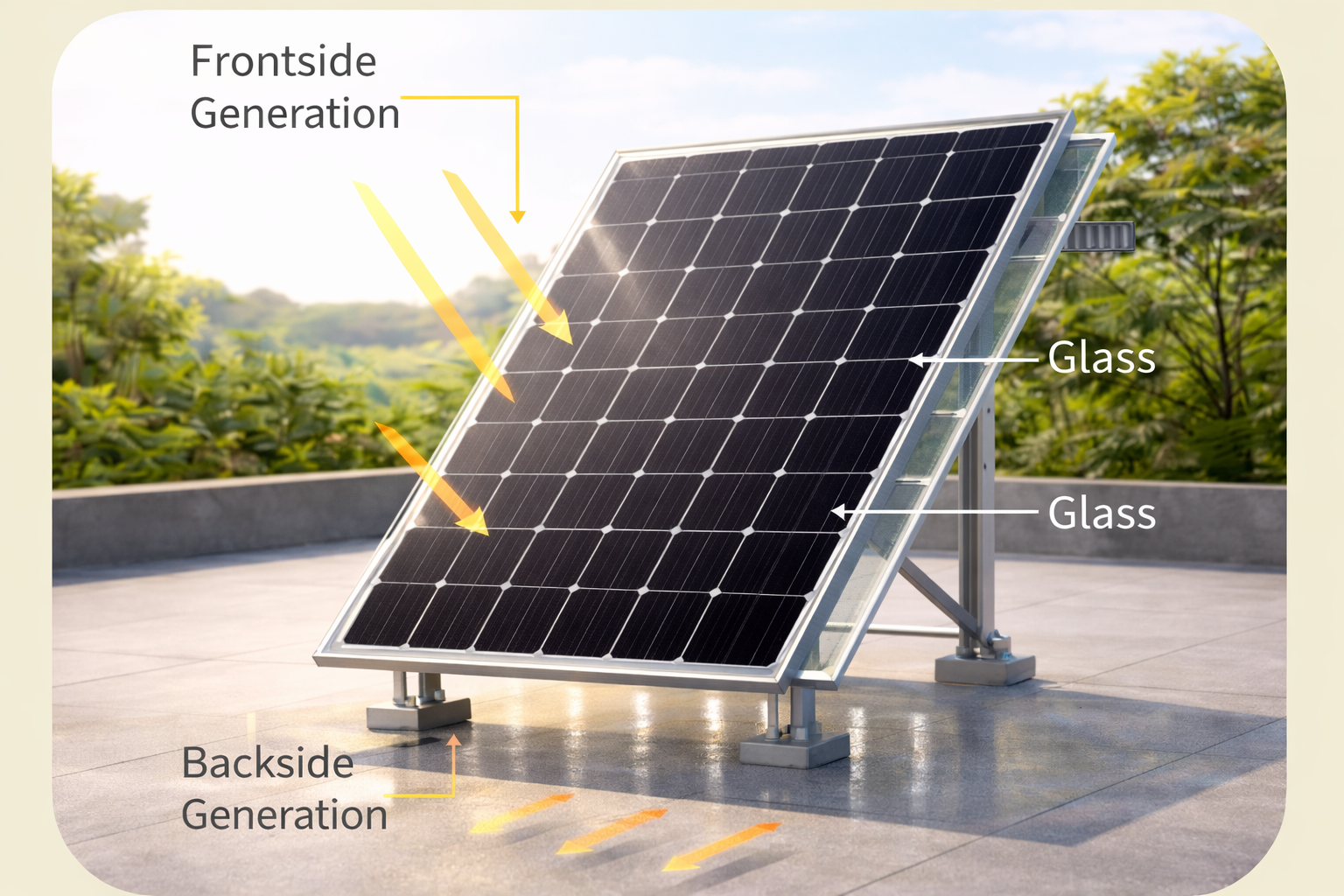Bifacial Solar Panel